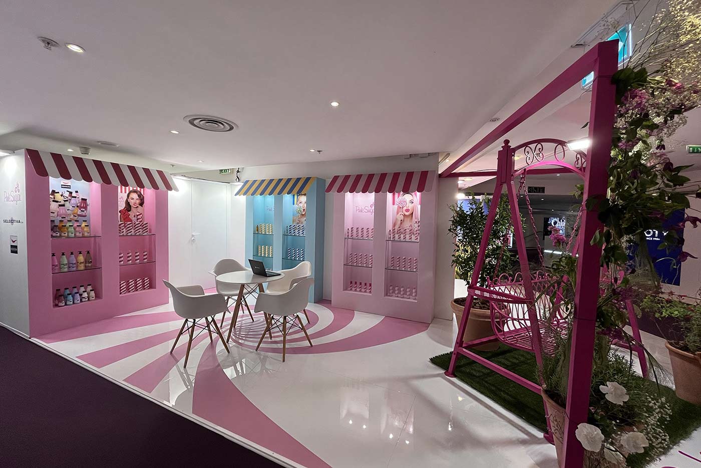 beauty luxury exhibition stand project