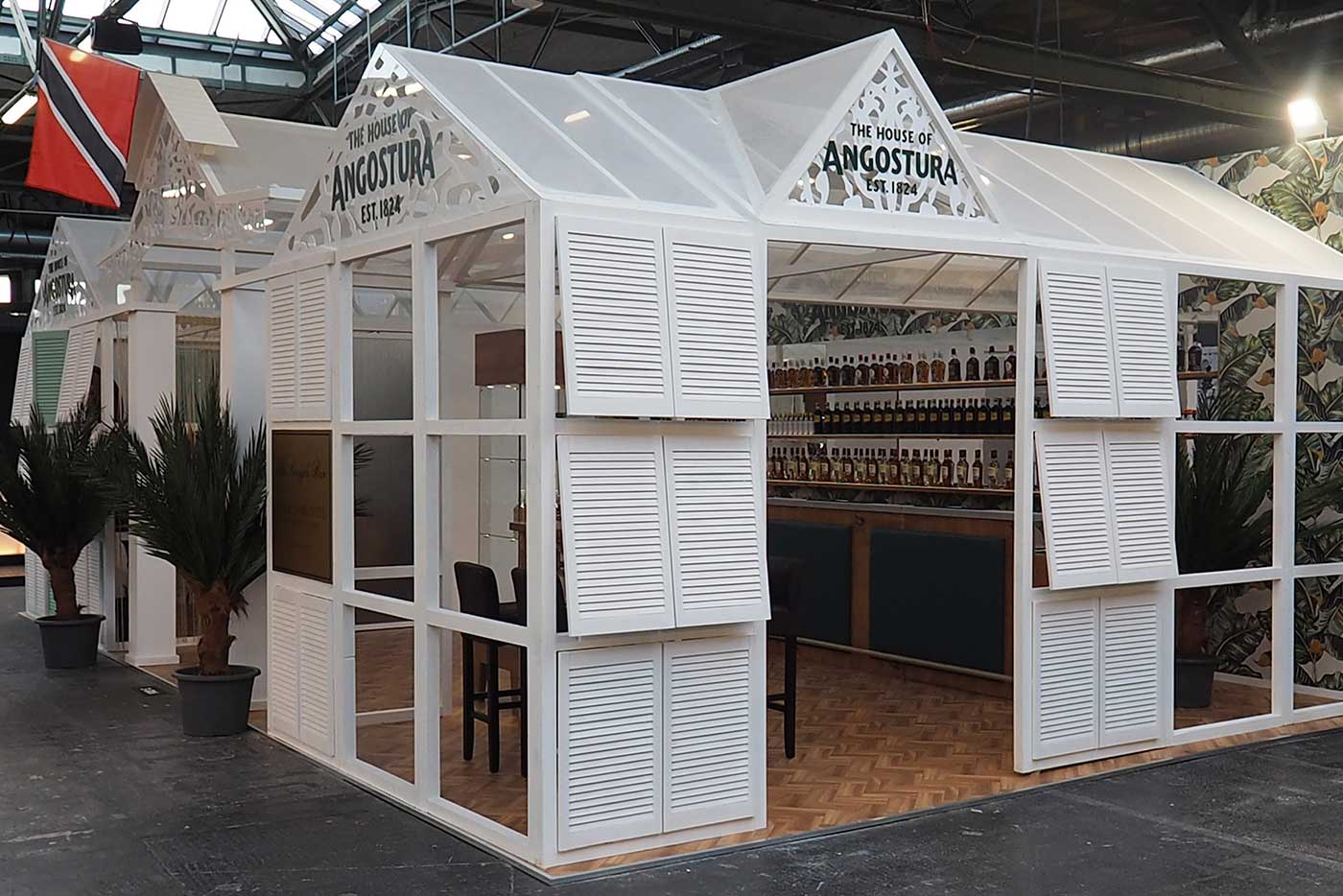 house of angostura exhibition stand project