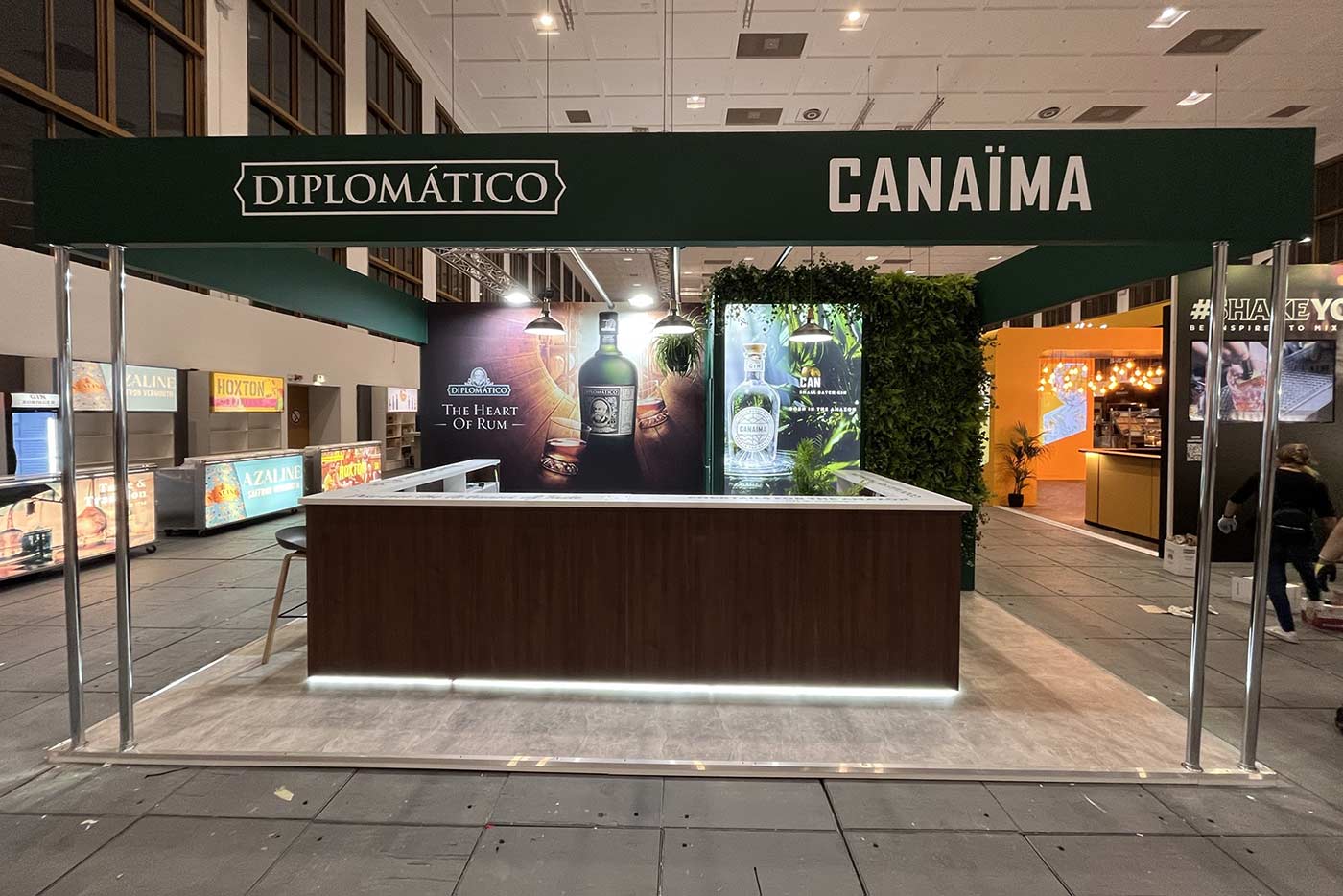 rum dimplomatico exhibition stand design