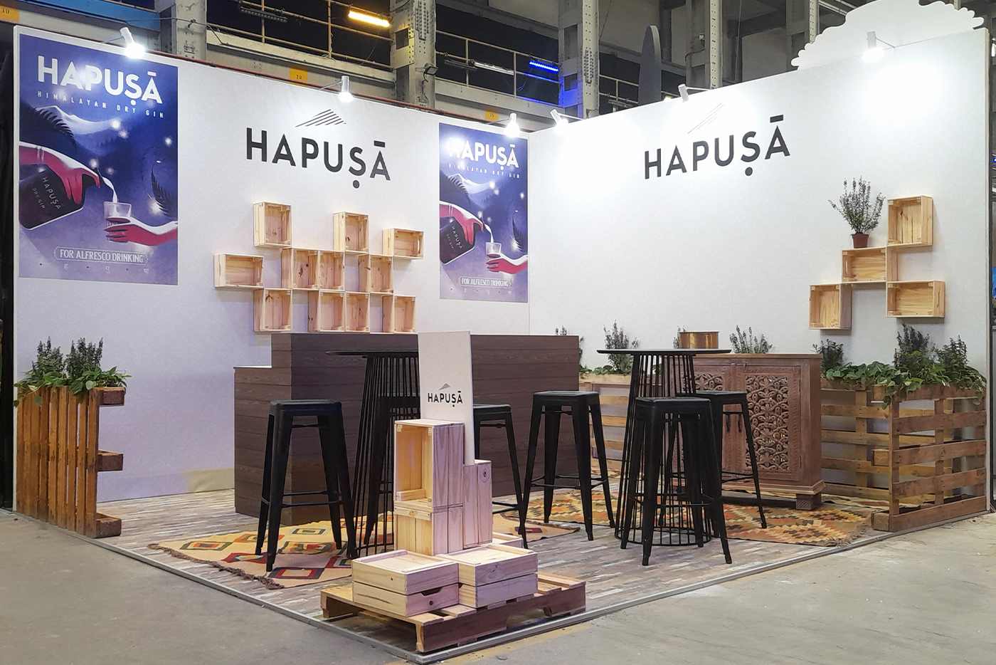 hapus gin exhibition 1  singapore  bar convent
