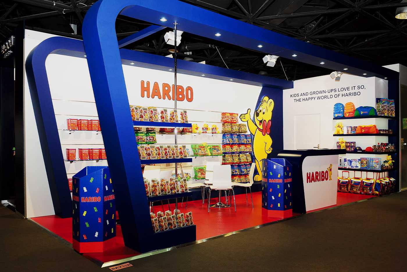 haribo  orlando   stand  fiera
