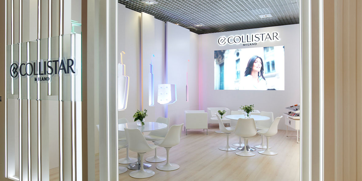Collistar Exhibition TFWA Cannes France Cosmoprof Bologna
