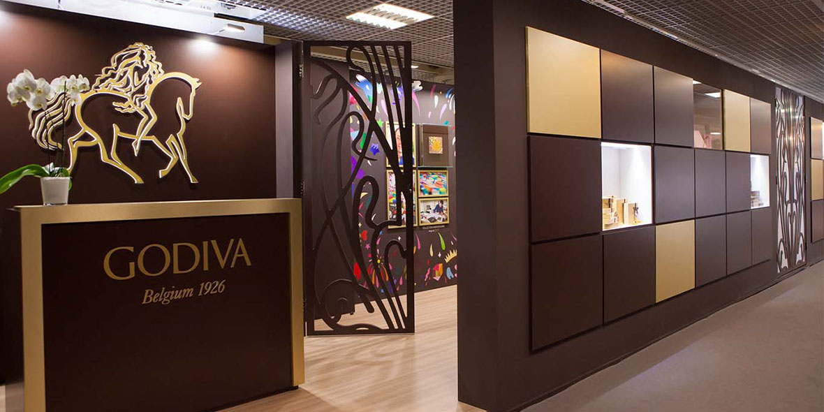 Godiva Exhibition Stand Design TFWA Cannes France